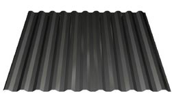 Trapezblech Wand 02 Aufsicht Trapezblech Wand 02